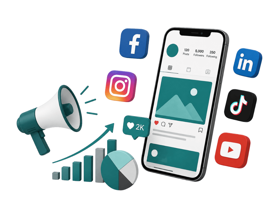 Social media marketing content and engagement growing across platforms